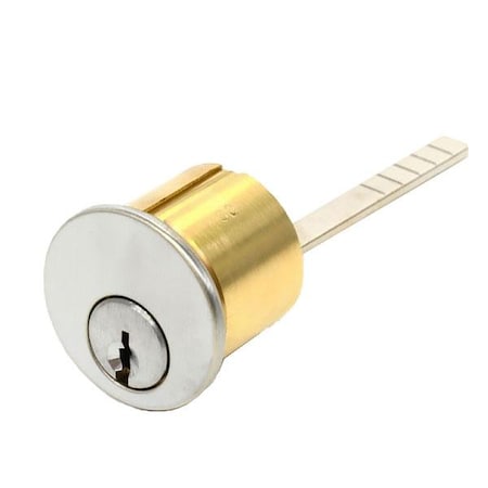 Gms GMS: Rim 1-1/8'', Schl 123, US26D, Standard TP, 6pin, OB, no key US1 GMS-R118-G23-26D-NK-6